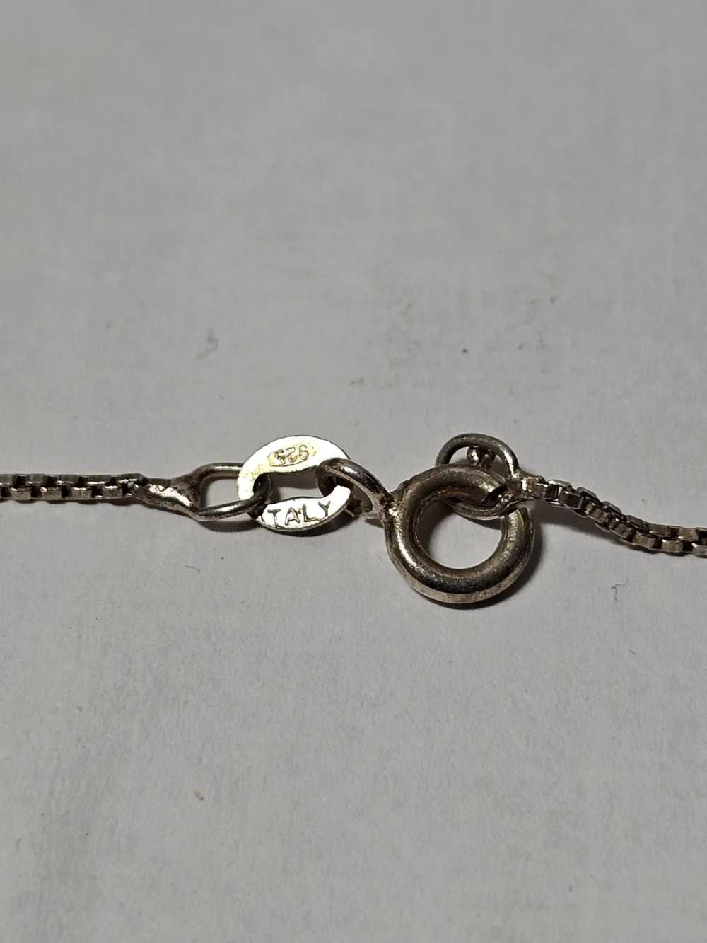 Sterling Silver 925 Gold Color Chain Necklace - Classic Minimalist Design